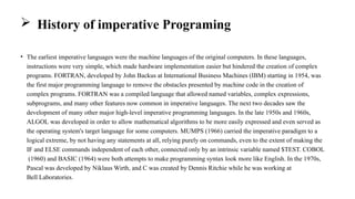 Imperative Programing engineering ppt.pptx | Free Download