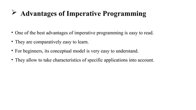 Imperative Programing engineering ppt.pptx | Free Download