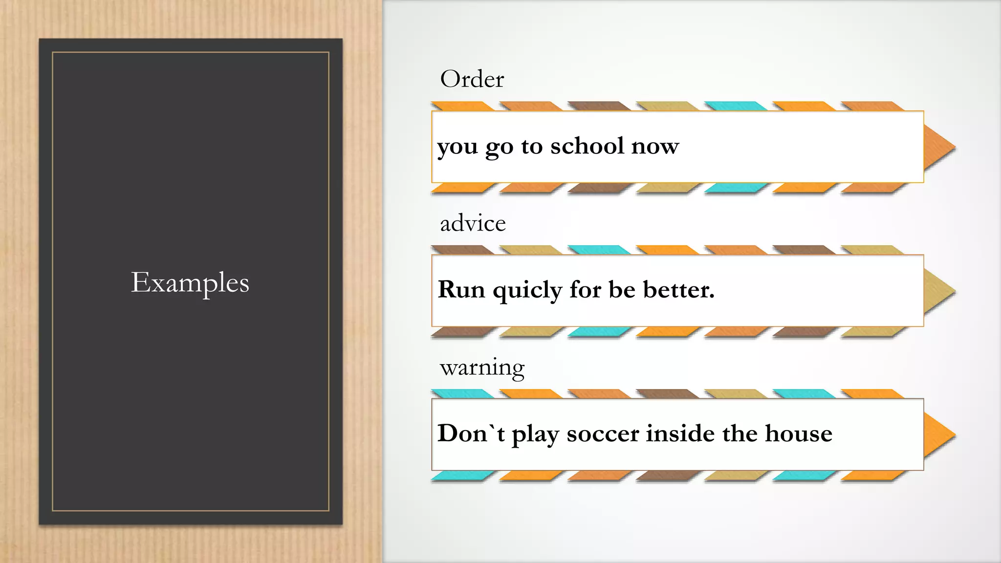 Imperatives presentation | PPTX