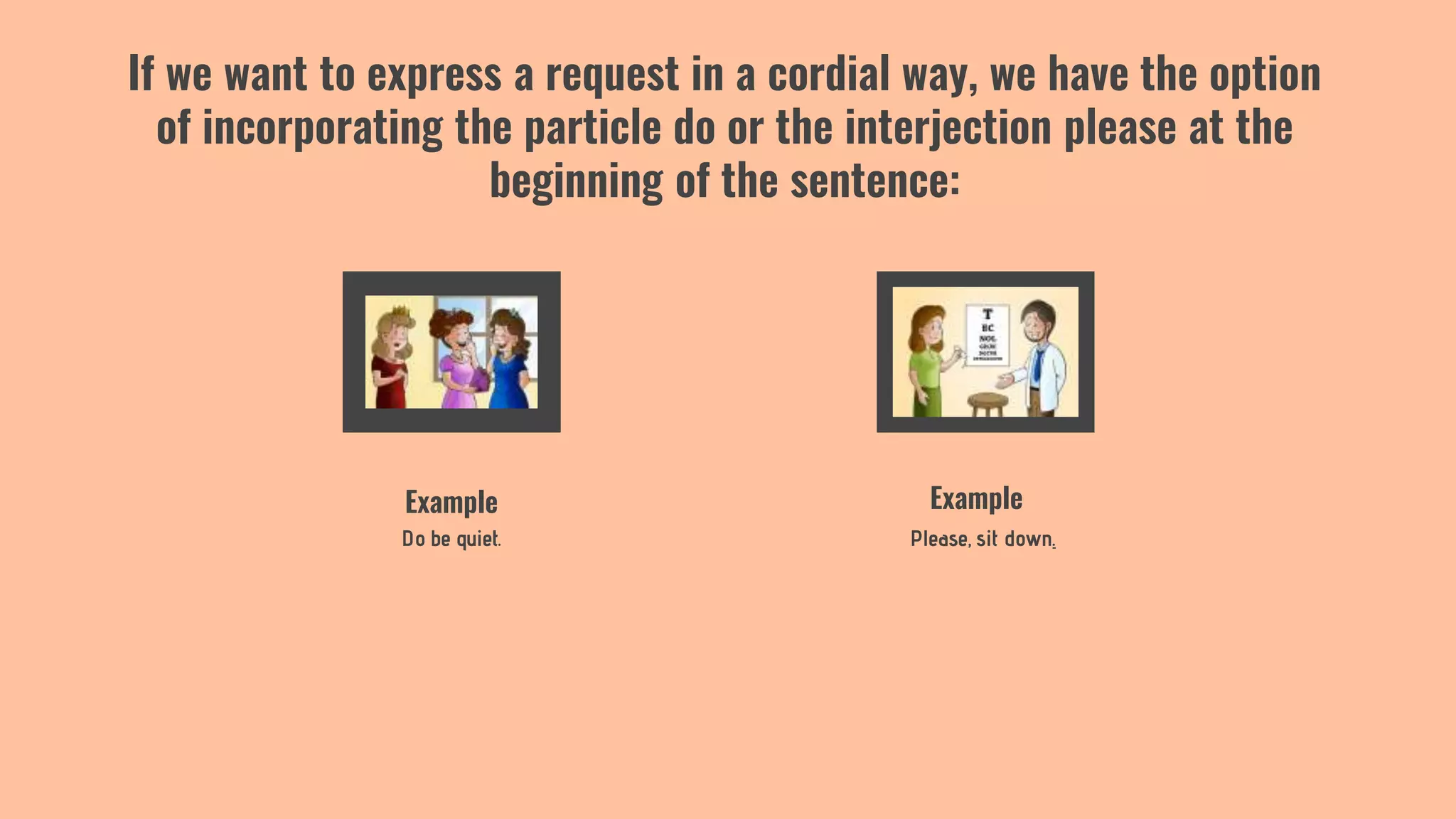 Imperatives presentations | PPTX