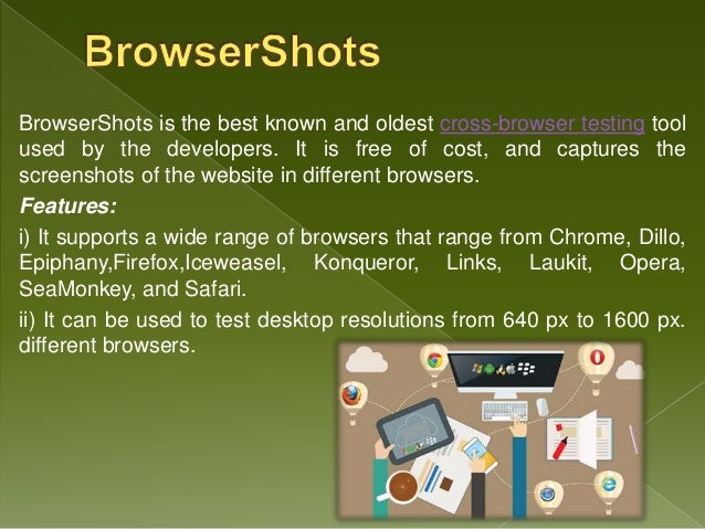 Imperative tools for testing cross browser compatibility that cannot … - 웹
