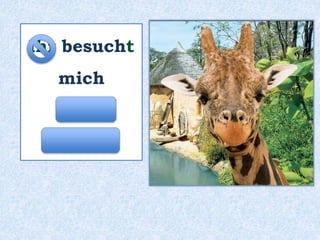 Ihr besucht
mich
ganz
selten?
 