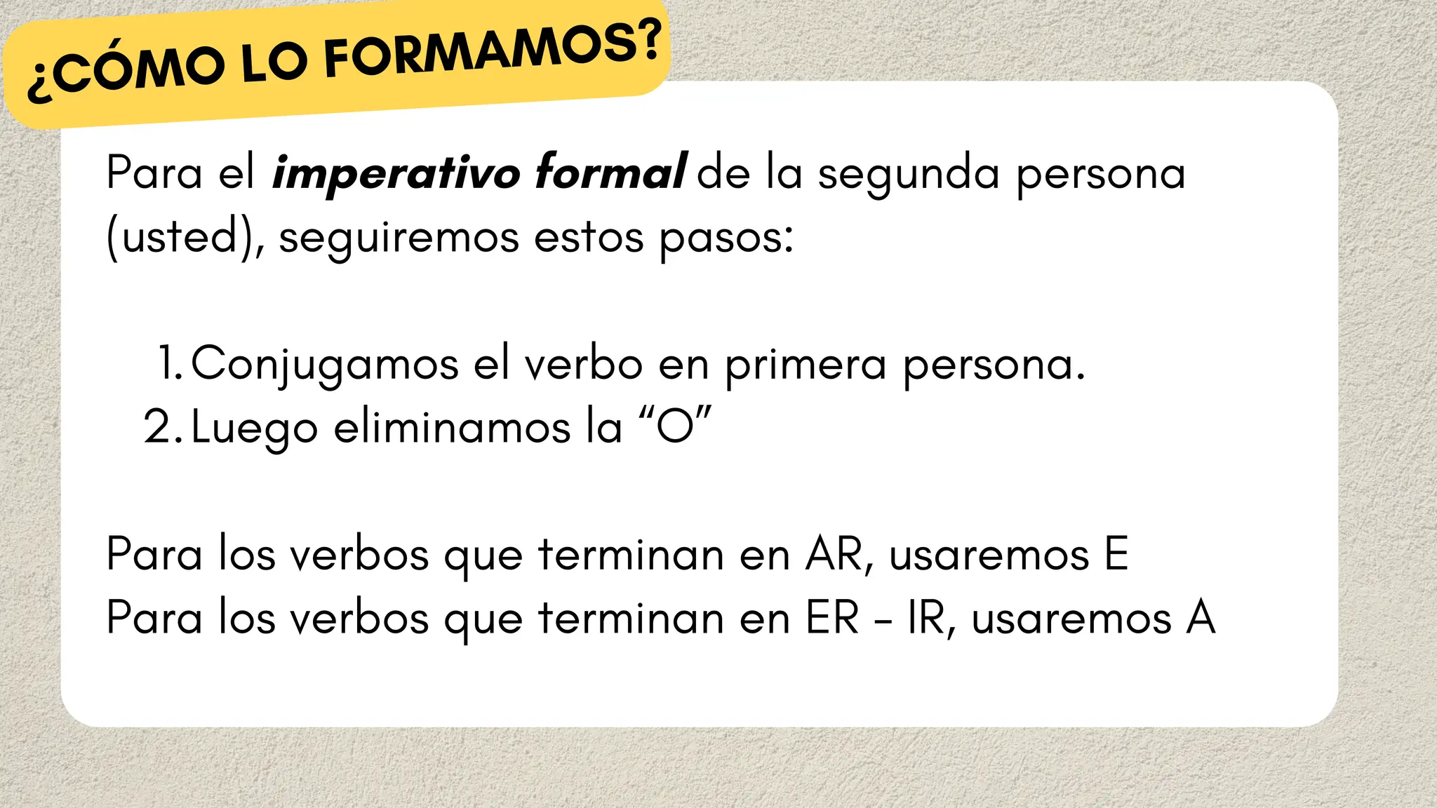 Imperativo formal e informal en español.pdf