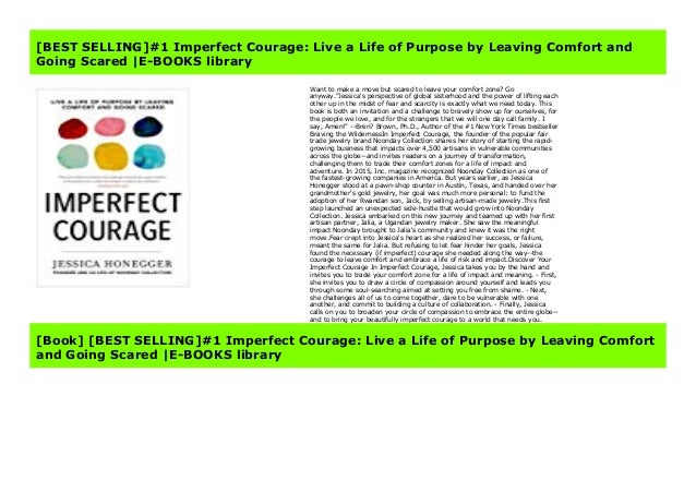 Best Selling 1 Imperfect Courage Live A Life Of Purpose By Leaving