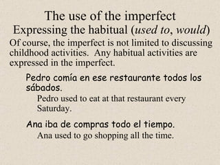 Imperfecto | PPT