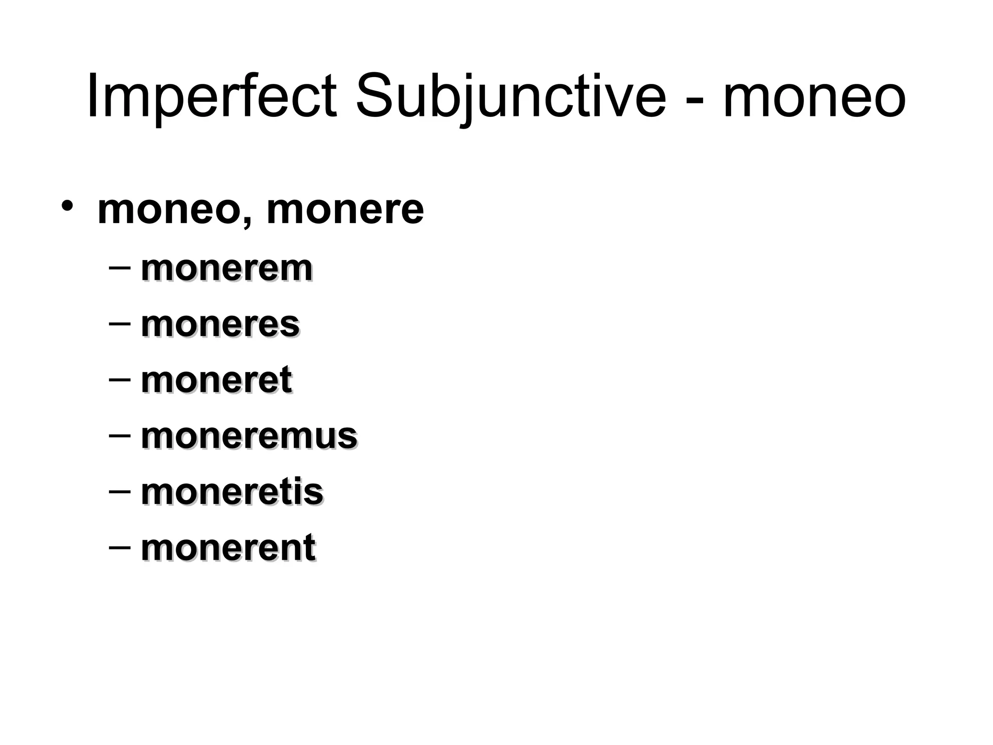 Unit Twelve - Imperfect subjunctive | PPT