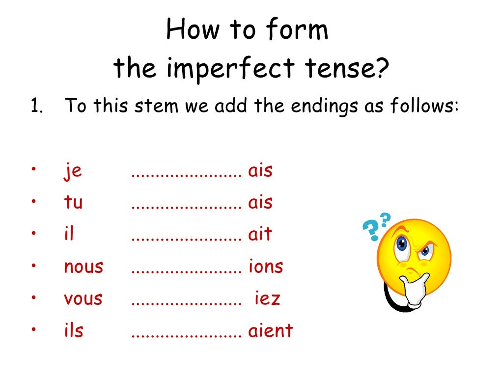 imperfect-tense-in-french