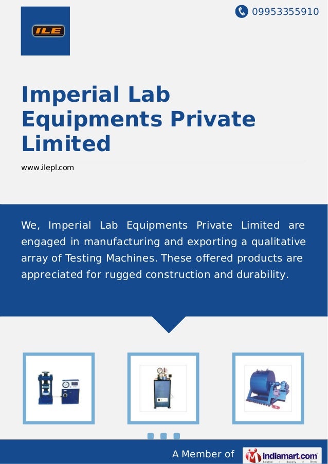 Imperial labequipmentsprivatelimited