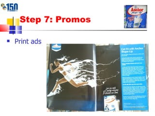 Step 7: Promos Print ads 