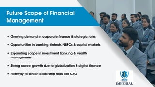 Financial Management Scope & PGDM in Finance | PDF