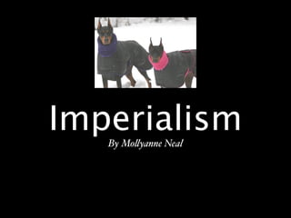 Imperialism
   By Mo!yanne Neal
 
