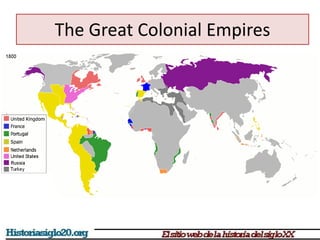 The Great Colonial Empires 
 