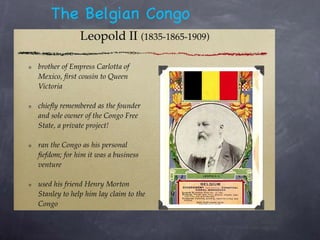 The Belgian Congo 