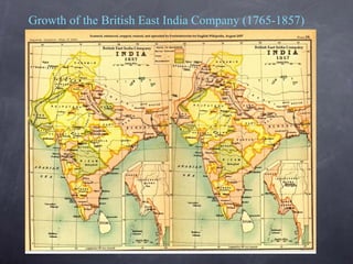 Growth of the British East India Company (1765-1857) 
