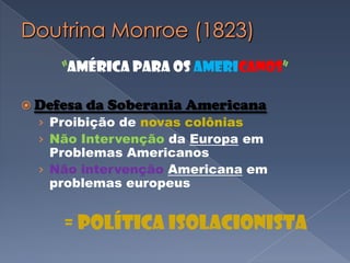 Resumão – Darwinismo SocialSéculo XVIII – Mudança no conceito de raçaCharles Darwin – Origem das espécies (1859) Principal ideia: Seleção Natural – “A evolução dos seres vivos se dá a partir  da sobrevivência dos mais fortes e capazes de se adaptar ao meio natural”Adoção da ideia de Seleção Natural para a análise das sociedades = darwinismo socialAs raças seriam desiguais: algumas geneticamente superiores às outras, sobretudo quanto à inteligenciaSociedades foram classificadas como mais ou menos evoluídas.Caucasianos – modelo de superioridade genéticaNegroide – modelo de inferioridade genética“Fardo do Homem Branco” – Missão de civilizar  as raças menos evoluídas, os primitivosIdeias de Darwin deturpadas – Usadas para a justificar  o imperialismoMissões Religiosas e Missões Científicas – Saber mais sobre o continente para melhor explorá-lo