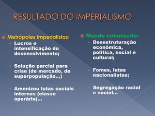 O DESTINO MANIFESTOCrença de que o povo dos EUA foi eleito por Deus para comandar o mundoExpansionismo americano é apenas o cumprimento da vontade Divina. 