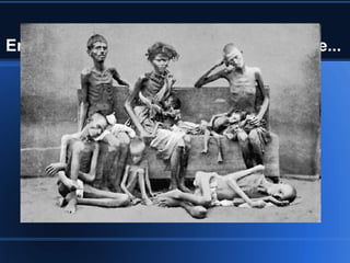 Enquanto as ex-colônias sofrem até hoje...
 