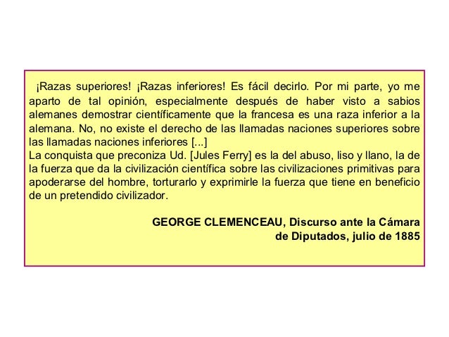 Resultado de imagen de george clemenceau discurso