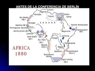 ANTES DE LA CONFERENCIA DE BERLÍN
 