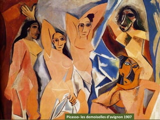Picasso- les demoiselles d'avignon 1907
 
