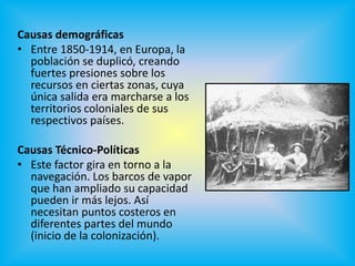 Imperialismo Y Colonialismo