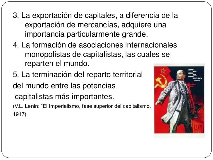 Imperialismo y colonialismo