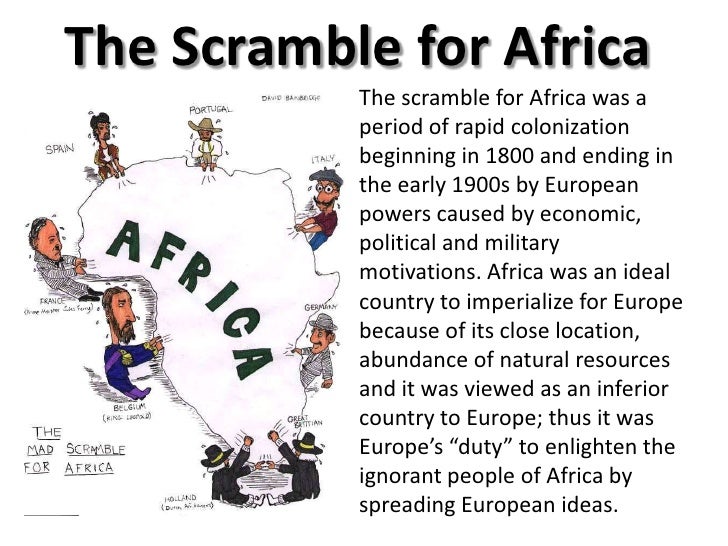 Imperialization Of Sub Saharan Africa