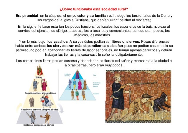 ¿Cómo funcionaba esta sociedad rural?
Era piramidal: en la cúspide, el emperador y su familia real ; luego los funcionari...