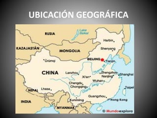 UBICACIÓN GEOGRÁFICA
 