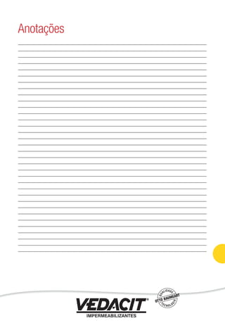 Anotações
________________________________________________________________________________
________________________________________________________________________________
________________________________________________________________________________
________________________________________________________________________________
________________________________________________________________________________
________________________________________________________________________________
________________________________________________________________________________
________________________________________________________________________________
________________________________________________________________________________
________________________________________________________________________________
________________________________________________________________________________
________________________________________________________________________________
________________________________________________________________________________
________________________________________________________________________________
________________________________________________________________________________
________________________________________________________________________________
________________________________________________________________________________
________________________________________________________________________________
________________________________________________________________________________
________________________________________________________________________________
________________________________________________________________________________
________________________________________________________________________________
________________________________________________________________________________
________________________________________________________________________________
________________________________________________________________________________
________________________________________________________________________________
________________________________________________________________________________
________________________________________________________________________________
________________________________________________________________________________
________________________________________________________________________________
________________________________________________________________________________
________________________________________________________________________________
________________________________________________________________________________
________________________________________________________________________________
Impermeabilização de Estruturas - 105
 