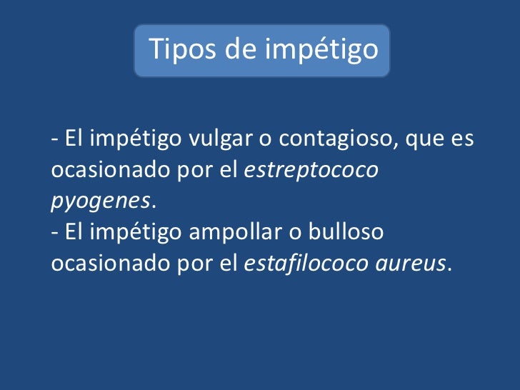 impetigo