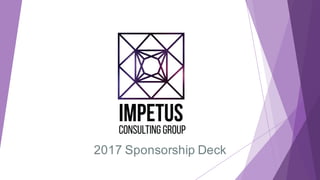 2017 Sponsorship Deck
 