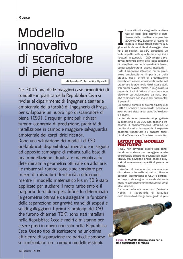 scaricatore di piena