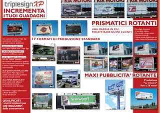 •Tecnologia innovativa
di semplice utilizzo
• Alta qualità e lunga durata
• Garanzia triennale
• Ottimo prezzo fabbrica pe...