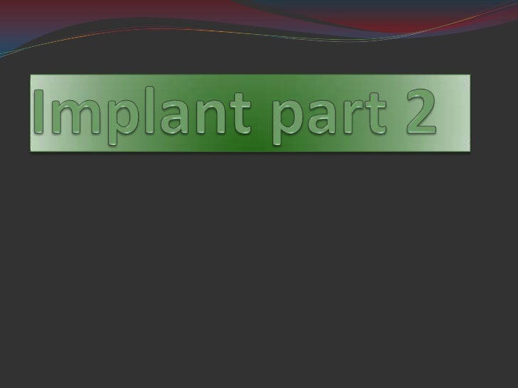 Contemporary Implant Dentistry, 3e, 2007 Contemporary Implant Dentistry, 3e, 2007