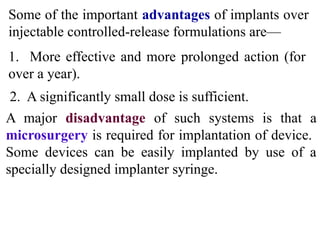 Implantable Devices for Drug Delivery.pptx