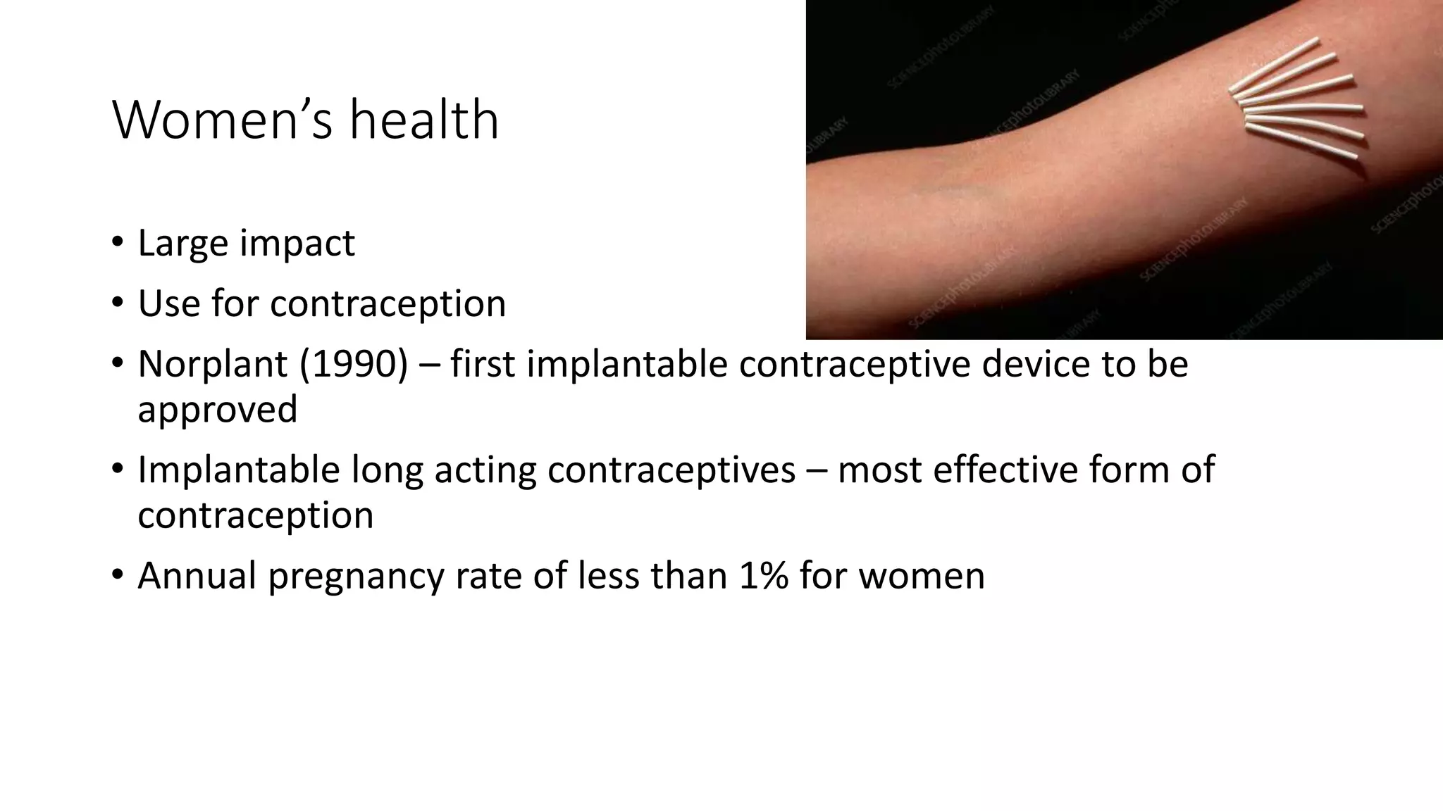 Norplant R2 Implantable drugs | PPTX | Birth Control | Reproductive Health