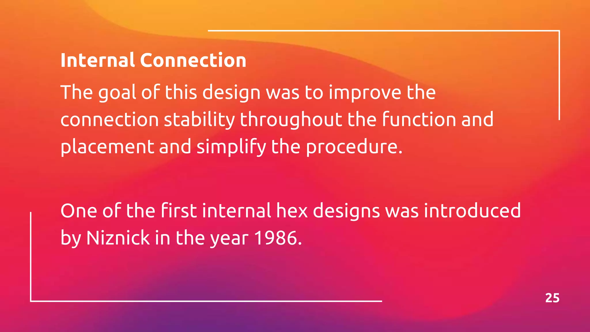 Implant abutment and implant abutment connections | PPTX