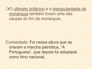 O inicio do fim da MonarquiaNa madrugada de 4 de Outubro de 1910, iniciou-se em Lisboa a Revolução Republicana.
