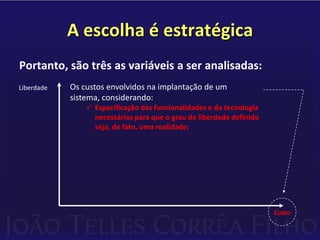 Planejamento e implementação das        soluções definidas – prazo mais longo;