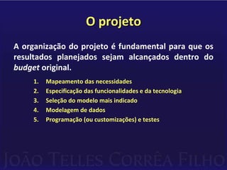 As alternativas disponíveisNormalmente as indicações para cada um destes modelos têm a configuração abaixo:PACOTESFunções padronizadasContabilidade