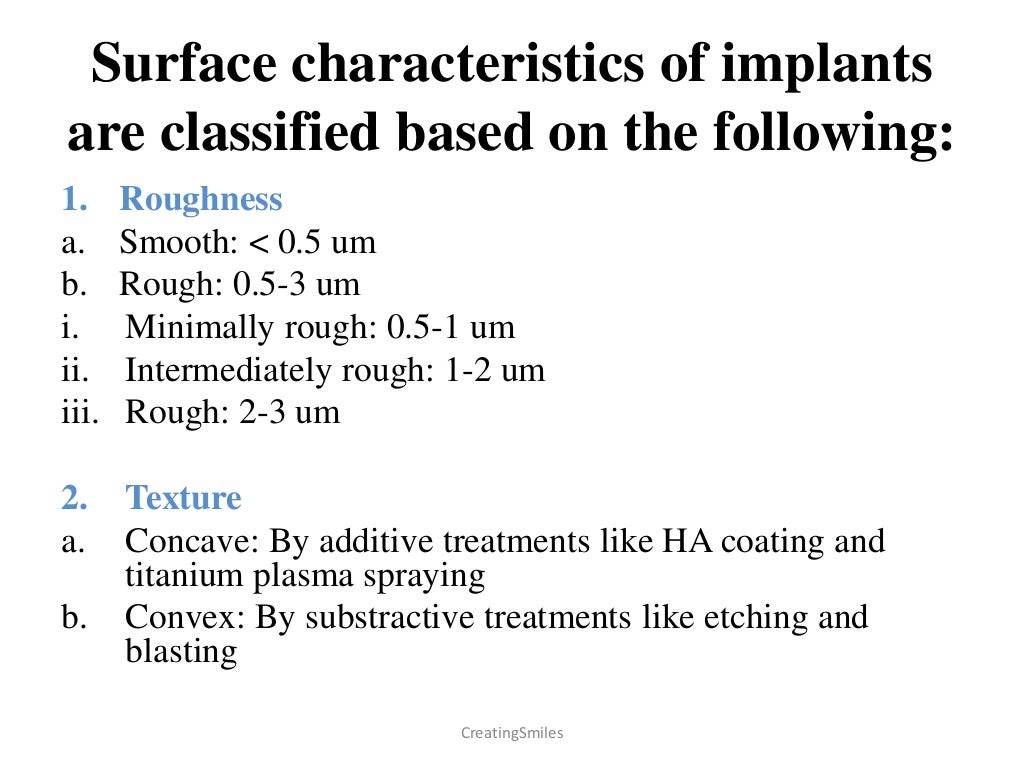 Implant Biomaterials