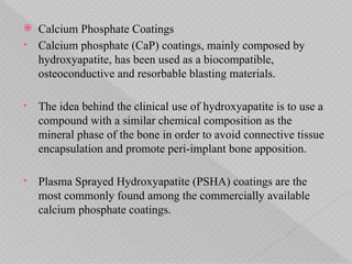 Resorbable Coating implant_design.pptx IN PERIODONTOLOGYTOLOGY | PPTX