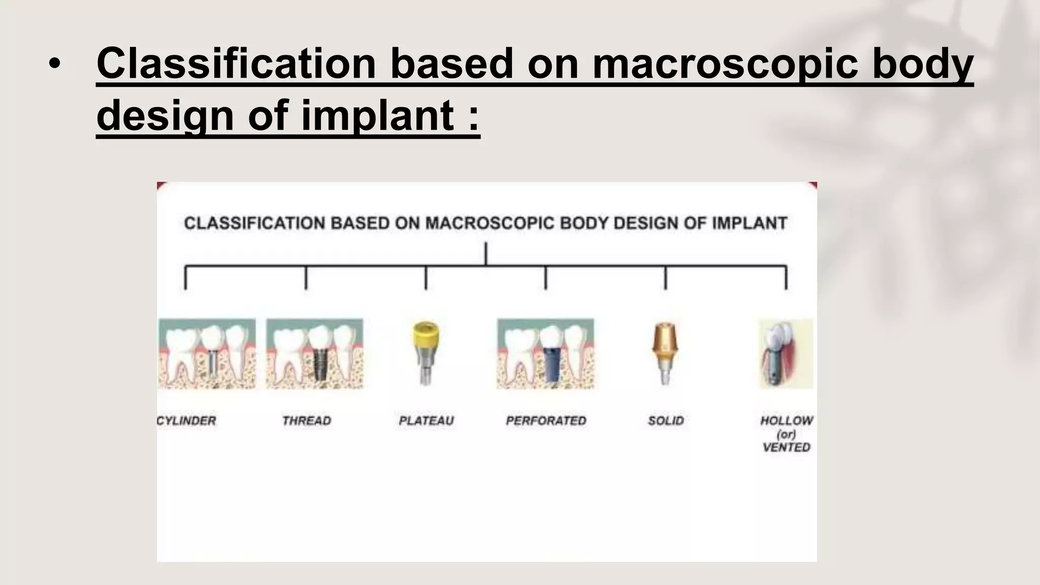 IMPLANTS | PPTX
