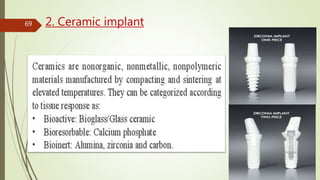 2. Ceramic implant
69
 