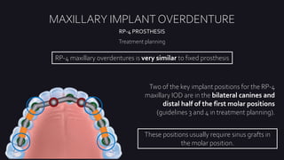 Maxillary Rp IMPLANT OVERDENTURES BEY NURIL.pptx