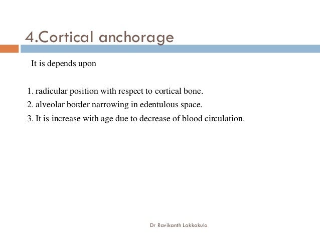 Temporary Anchorage Devices In Orthodontics