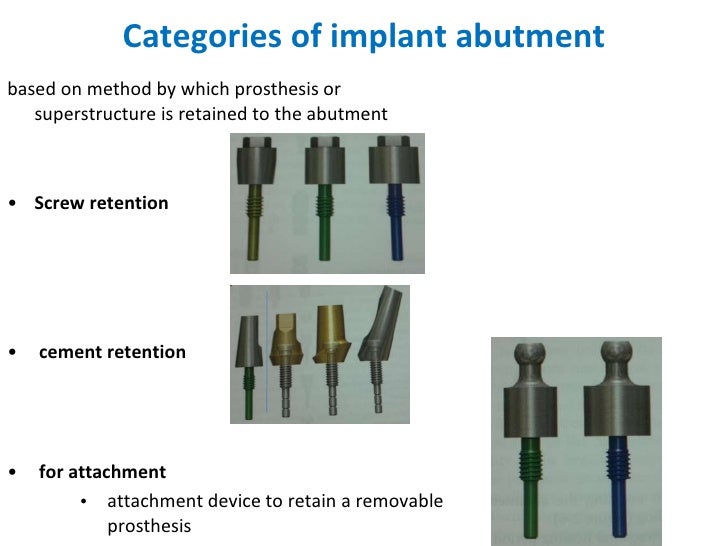 implants abutment