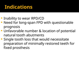 Sindle Rpd implant supported FPD.pptx