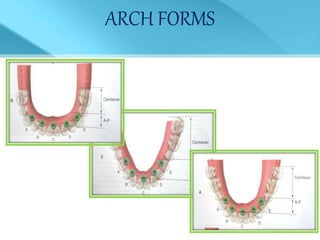 ARCH FORMS
 